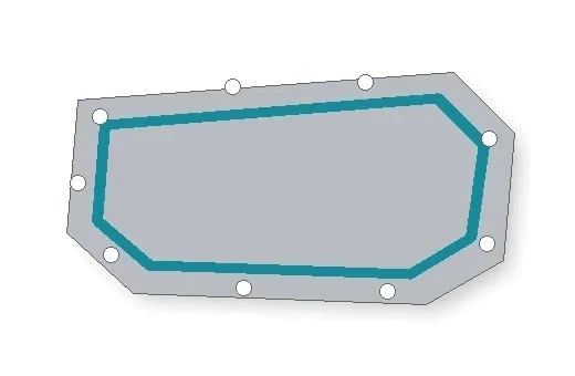EV inverter / e-drive housing gasket